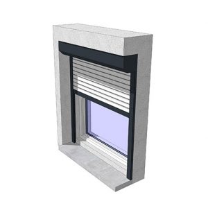 Volets roulants rénovation pose en enroulement extérieur