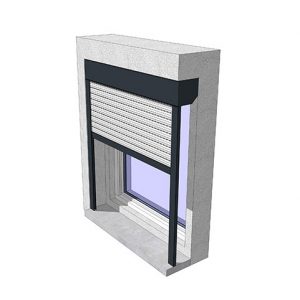 Volets roulants rénovation pose en enroulement intérieur