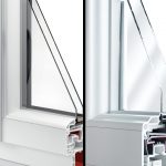 angle fenetre pvc avec parclose arrondis ou mouluré